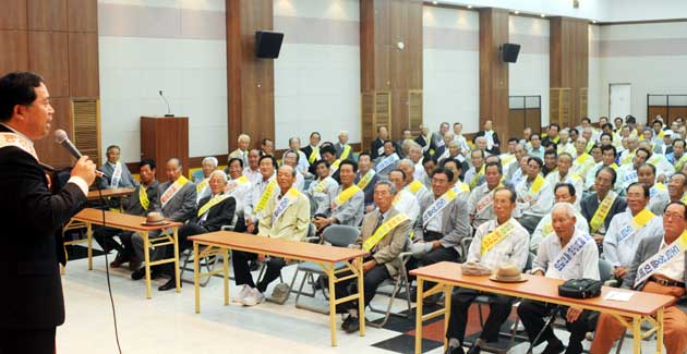 도덕성 회복과 범국민 예의실천 결의대회가 지난 4일 문화예술회관에서 열렸다.