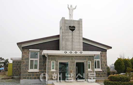 ▲ 해남 천주교 역사의 시작인 예락공소의 모습.