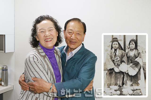 ▲ 내년에 결혼 50주년을 앞두고 있는 모문현(오른쪽)·김영순 씨 부부.