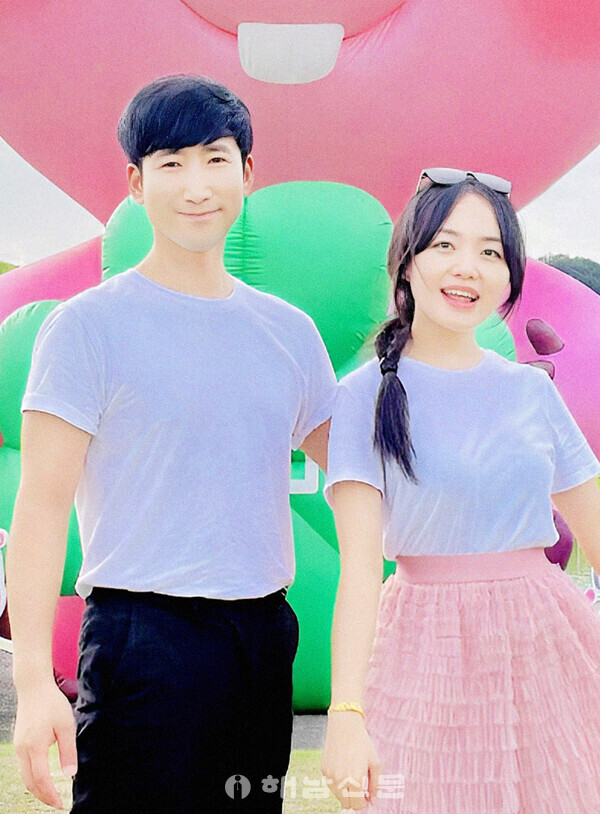 ▲박찬·남폰러쫑워으(라오스) 씨 부부